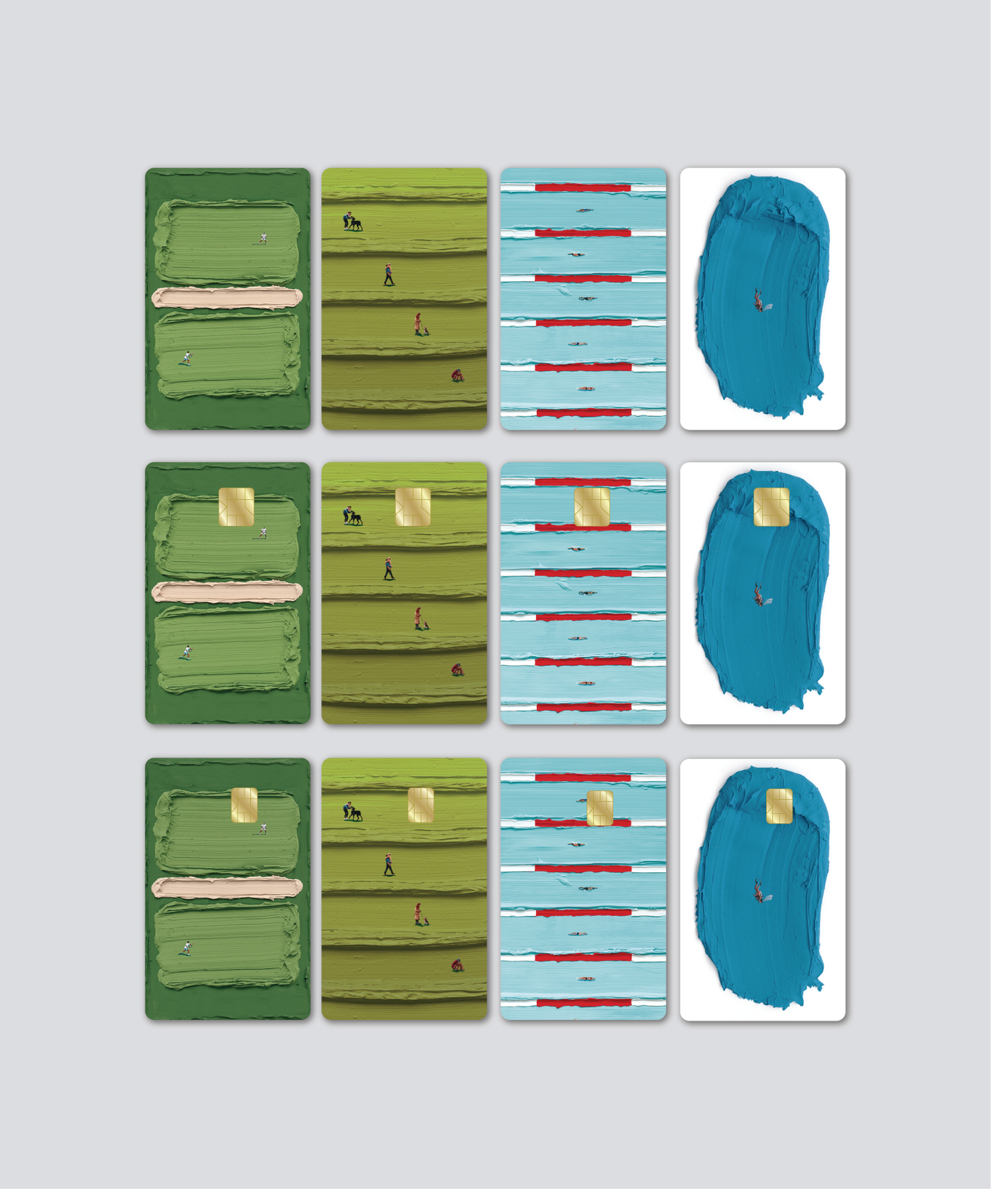 Card Cover Sticker (OPTION : NO, L, S) 01~04