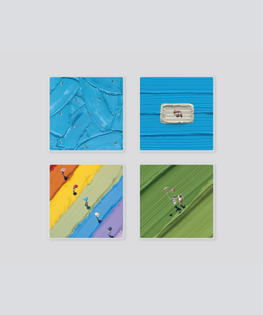 Acrylic Magnet (L) 01-04