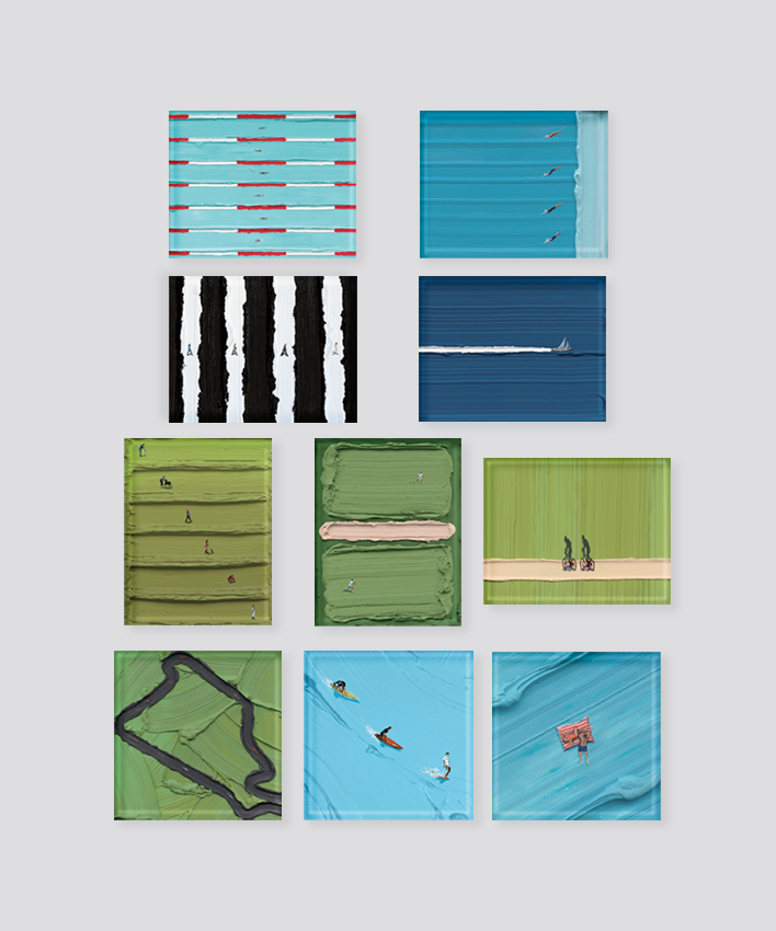 Acrylic Magnet (S) 01-10