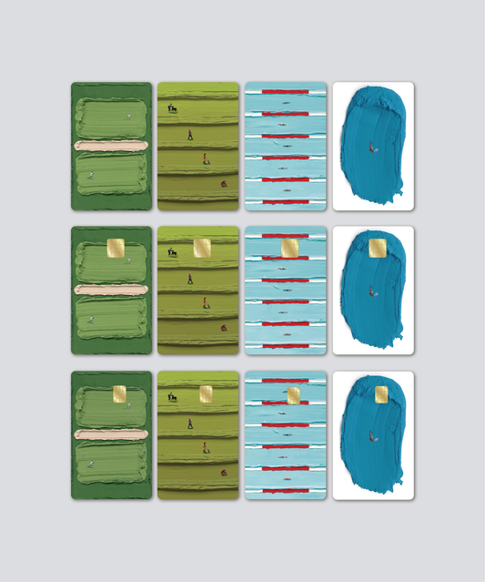 Card Cover Sticker (OPTION : NO, L, S) 01~04