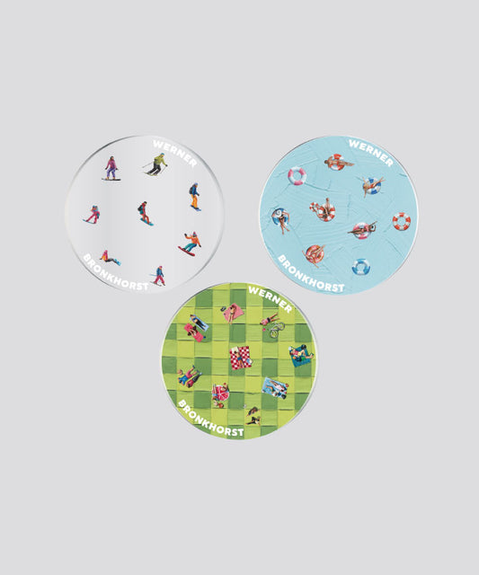 Acrylic Coaster 01-03
