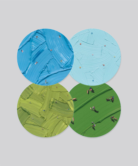 Acrylic Coaster 01-04