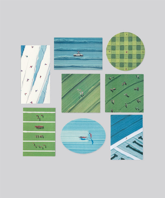 Fabric Sticker 01-08