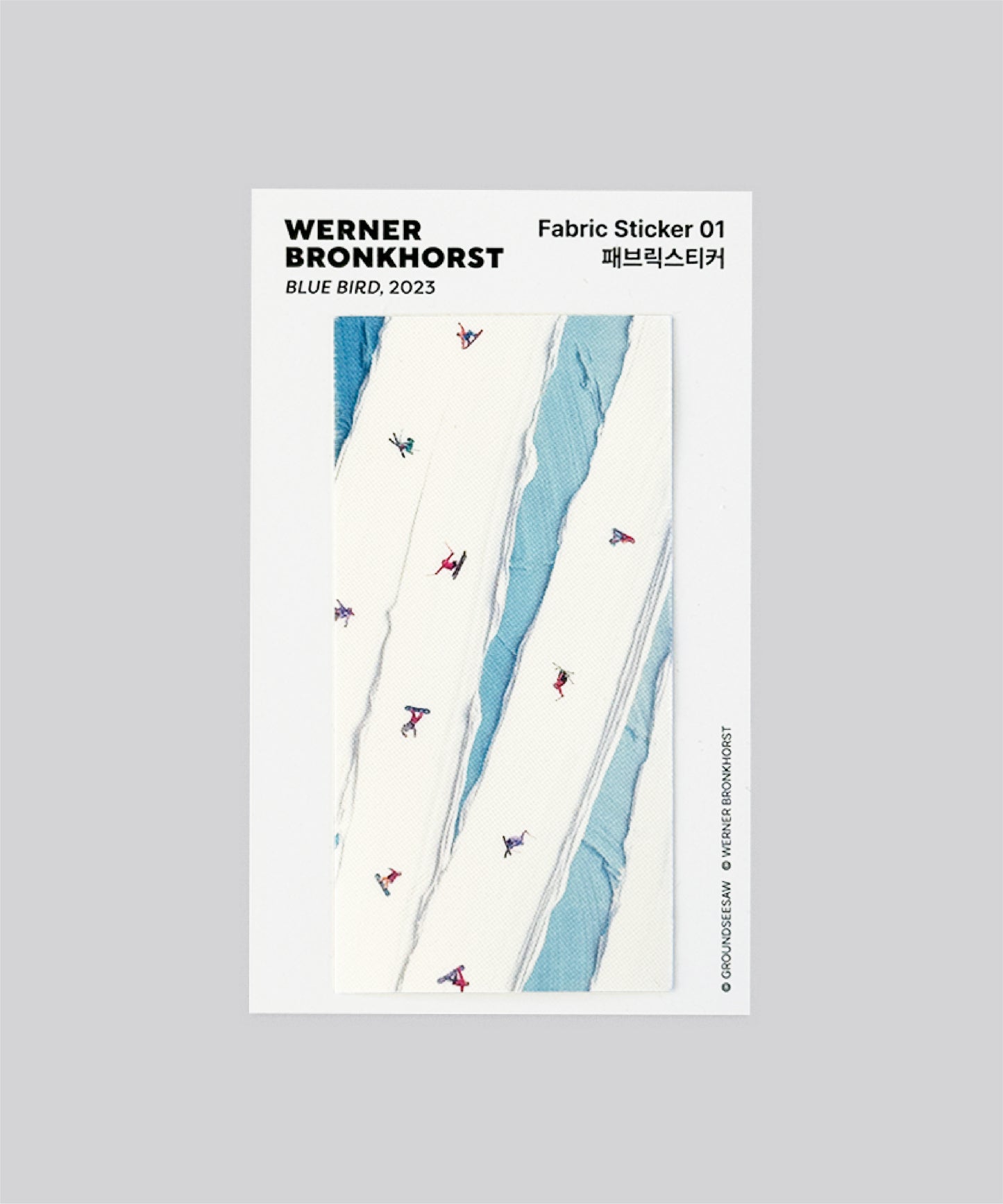 Fabric Sticker 01-08