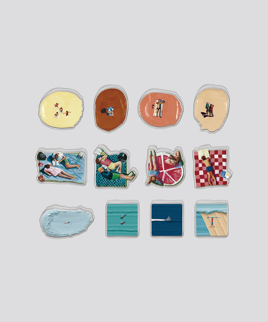 Acrylic Clip Set 01-03